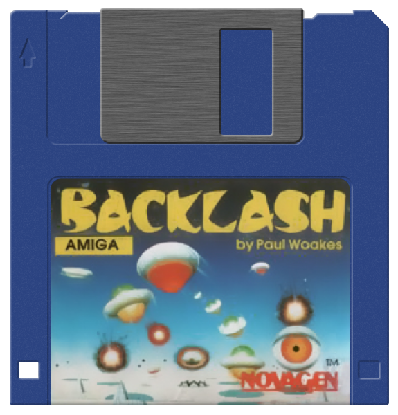 Backlash back cover for Amiga
